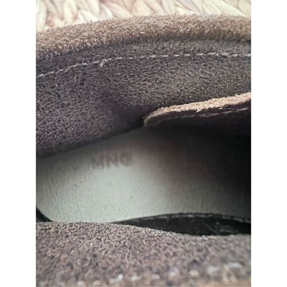 MANGO Fringed Leather Boots size 6 - Picture 6 of 7